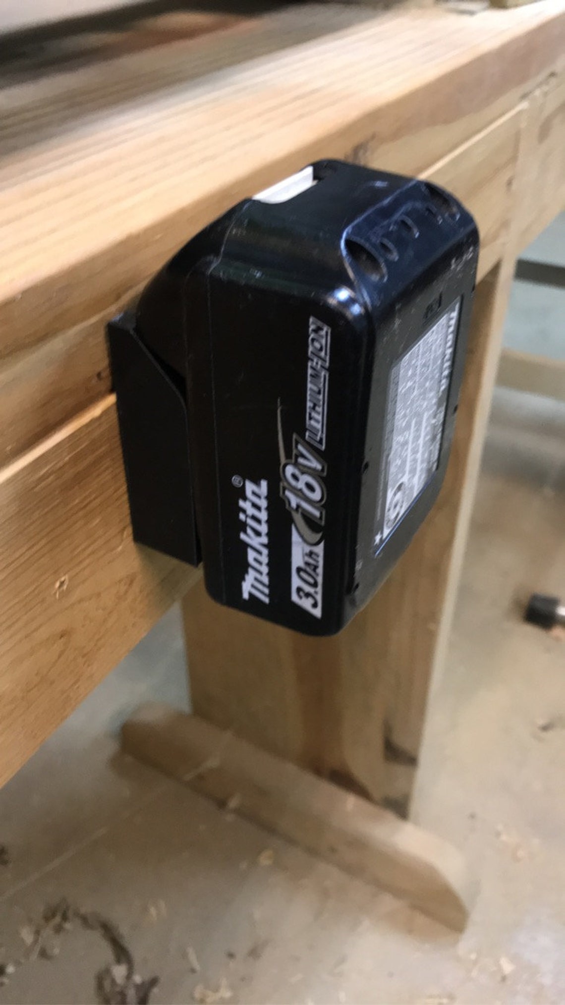 MAKITA 18V Battery Wall Mount Holder Pack of 6 Etsy