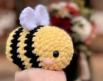 Bumblebee Plush, Bee, Soft Sensory Toy, Cute, Kawaii