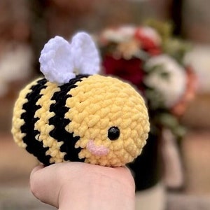 Bumblebee Plush, Bee, Soft Sensory Toy, Cute, Kawaii