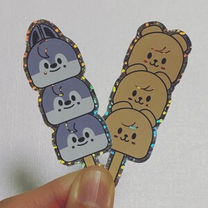 Skzoo Dango Glitter Stickers