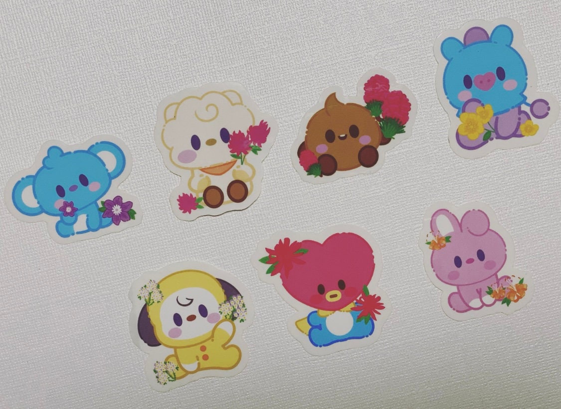 BT21 - BTS  BT21   7セット　フラワー BT21 - BTS BT21 7セット フラワーの通販 by RESORANs shop