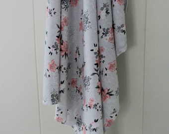 swan swaddle blanket