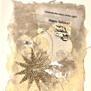 WInter Solstice card