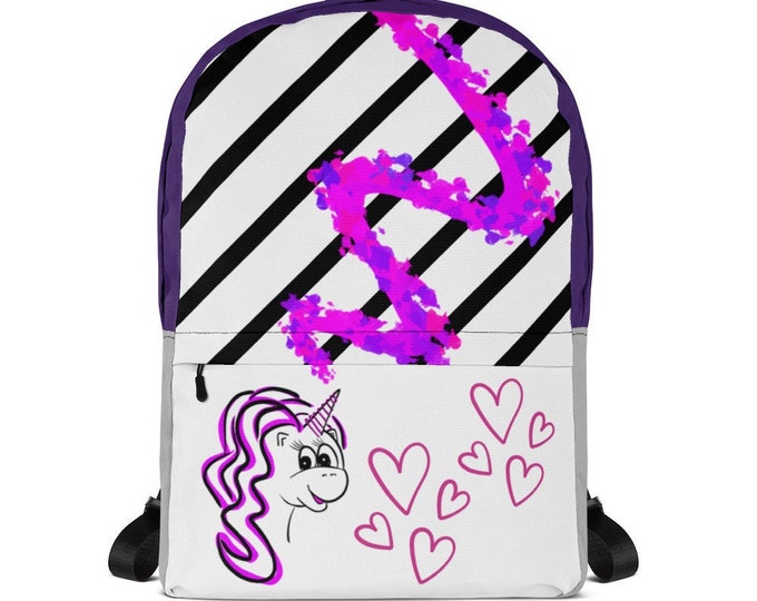 Pink Unicorn Kids Backpack