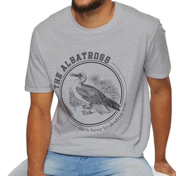 The Albatross TTPD Unisex Softstyle T-Shirt, Albatross T-Shirt, Swiftie T-Shirt, TTPD TShirt, Albatross, Gift for a Swiftie, Eras Tour Shirt