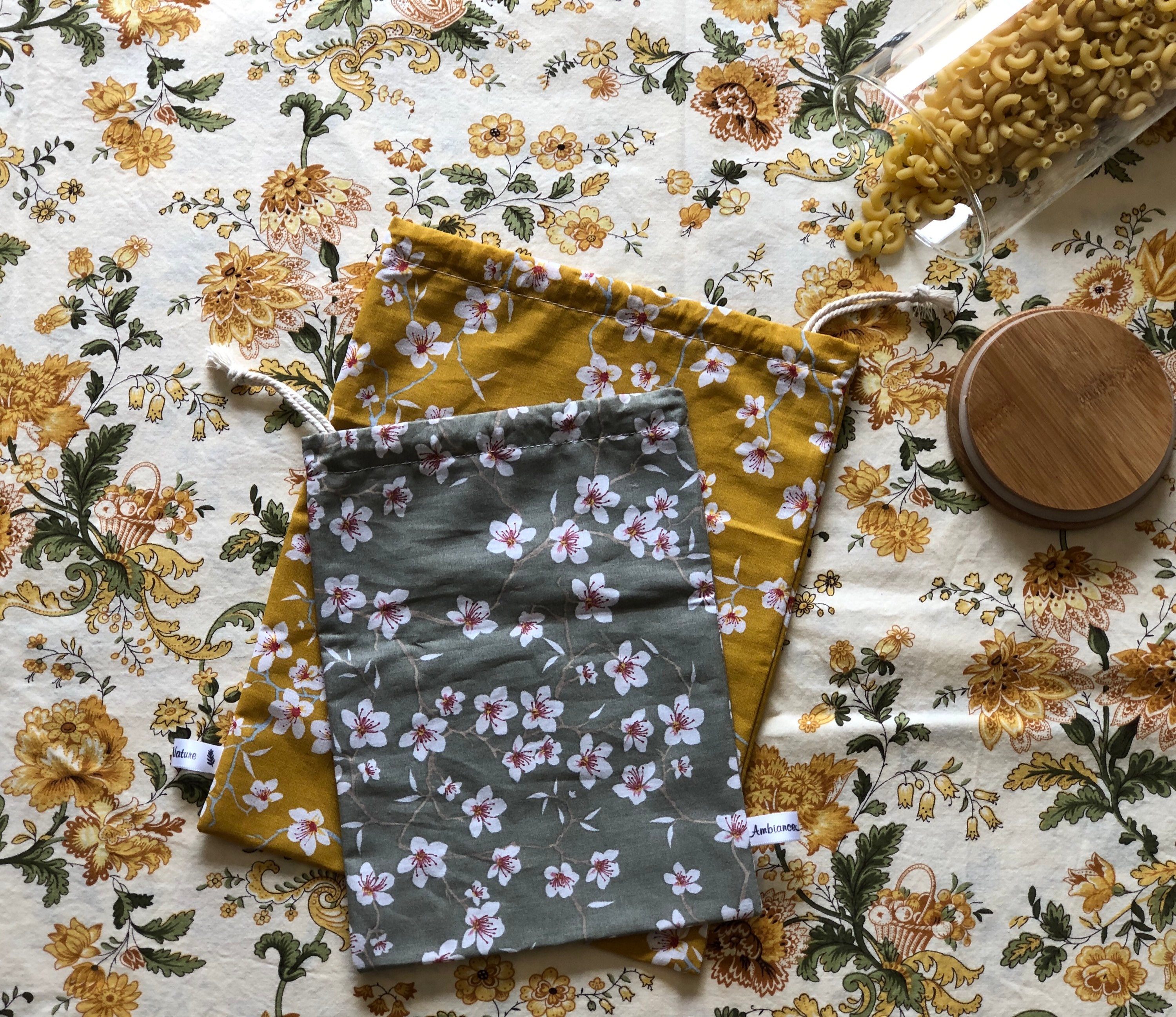 Lot de 2 Sacs à Vrac