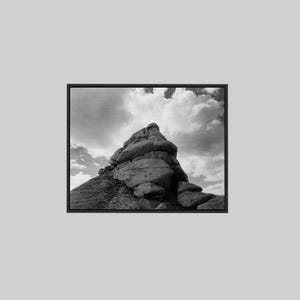 Ansel Adams - Rock and Cloud, Kings River Canyon, Proposed as a National Park, California - Art Paper on Print or Canvas