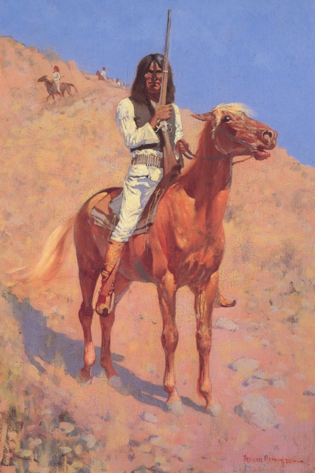 Frederic Remington Canvas Prints Western Cowboy Wall Art
