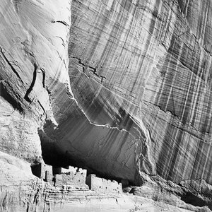 White House Ruin in Canyon de Chelly, Arizona Stretched, Framed or Rolled Canvas, Unframed or Framed Art Print + Free Shipping