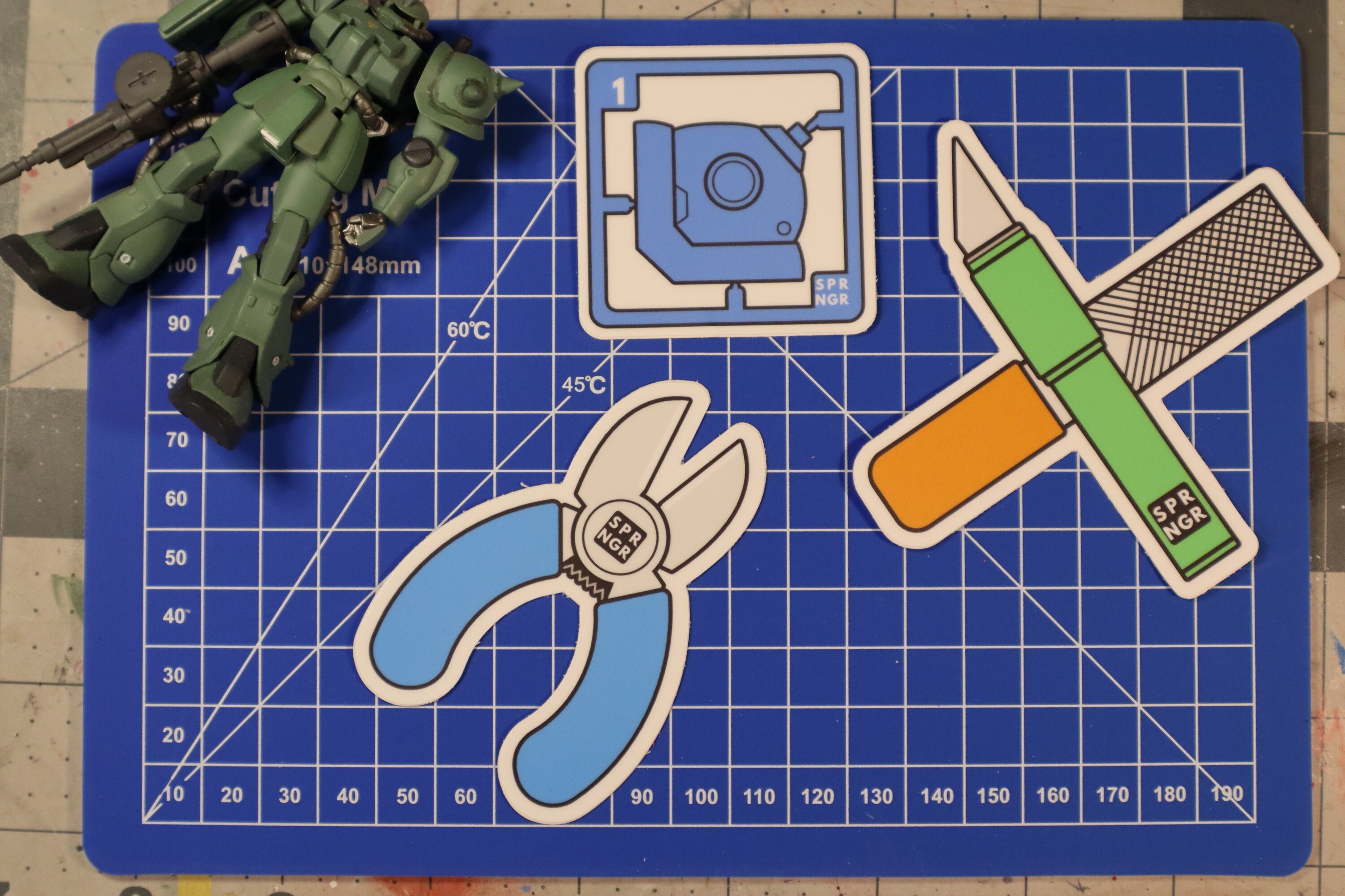 Gunpla Tools Sticker Pack No. 1 Hobby Tools Etsy Ireland