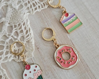 Cake stitch markers - progress keepers, knitting accessories