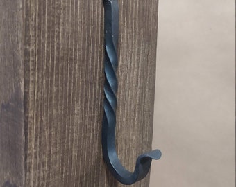 Hand forged hook