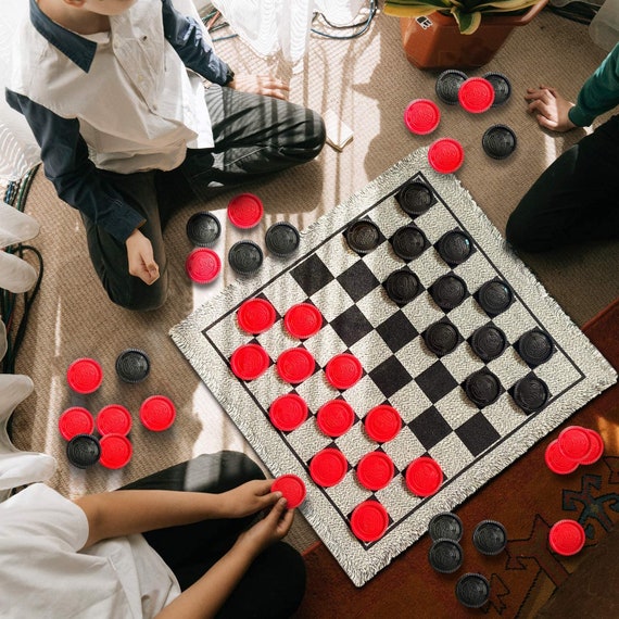 Giant Checkers, Chess, & Chess Tac Toe Game