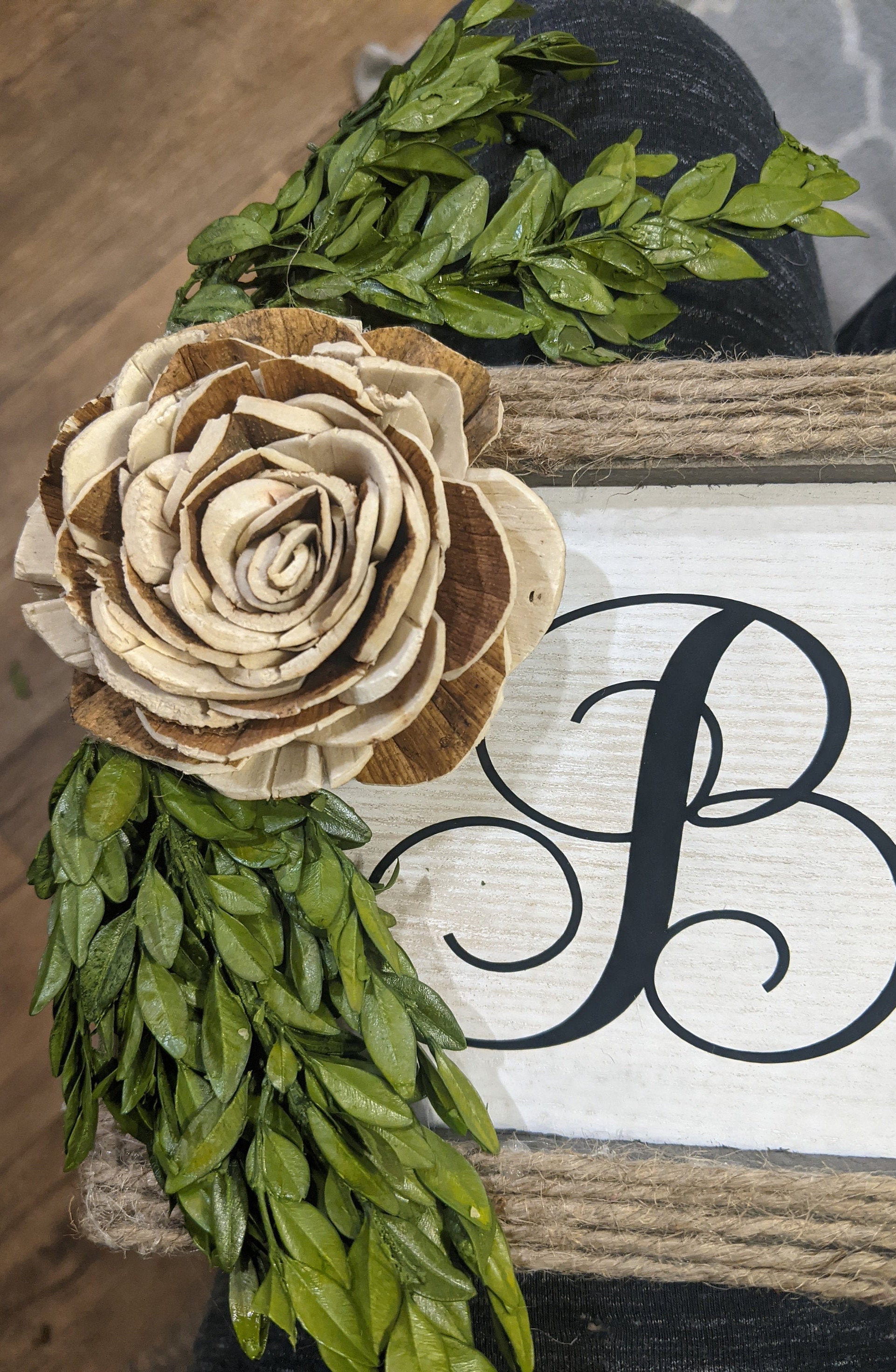 Decoración de la casa de la pared de madera | Etsy