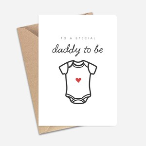 Biglietto per diventare papà (A6/A5) – Biglietto di auguri per papà, compleanni, festa del papà