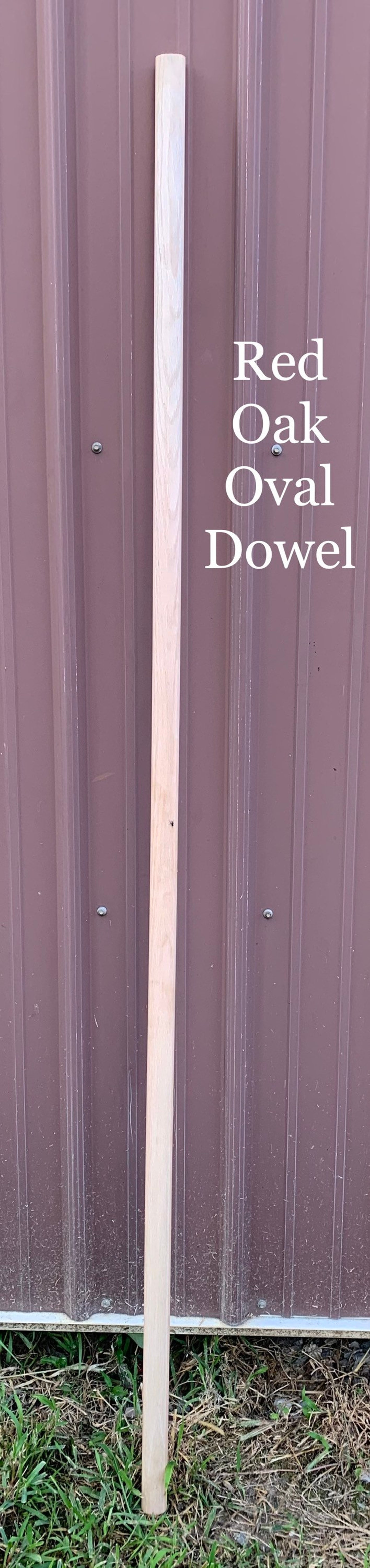 Oval Dowels 6 Long poplar, Red Oak, Cherry Etsy