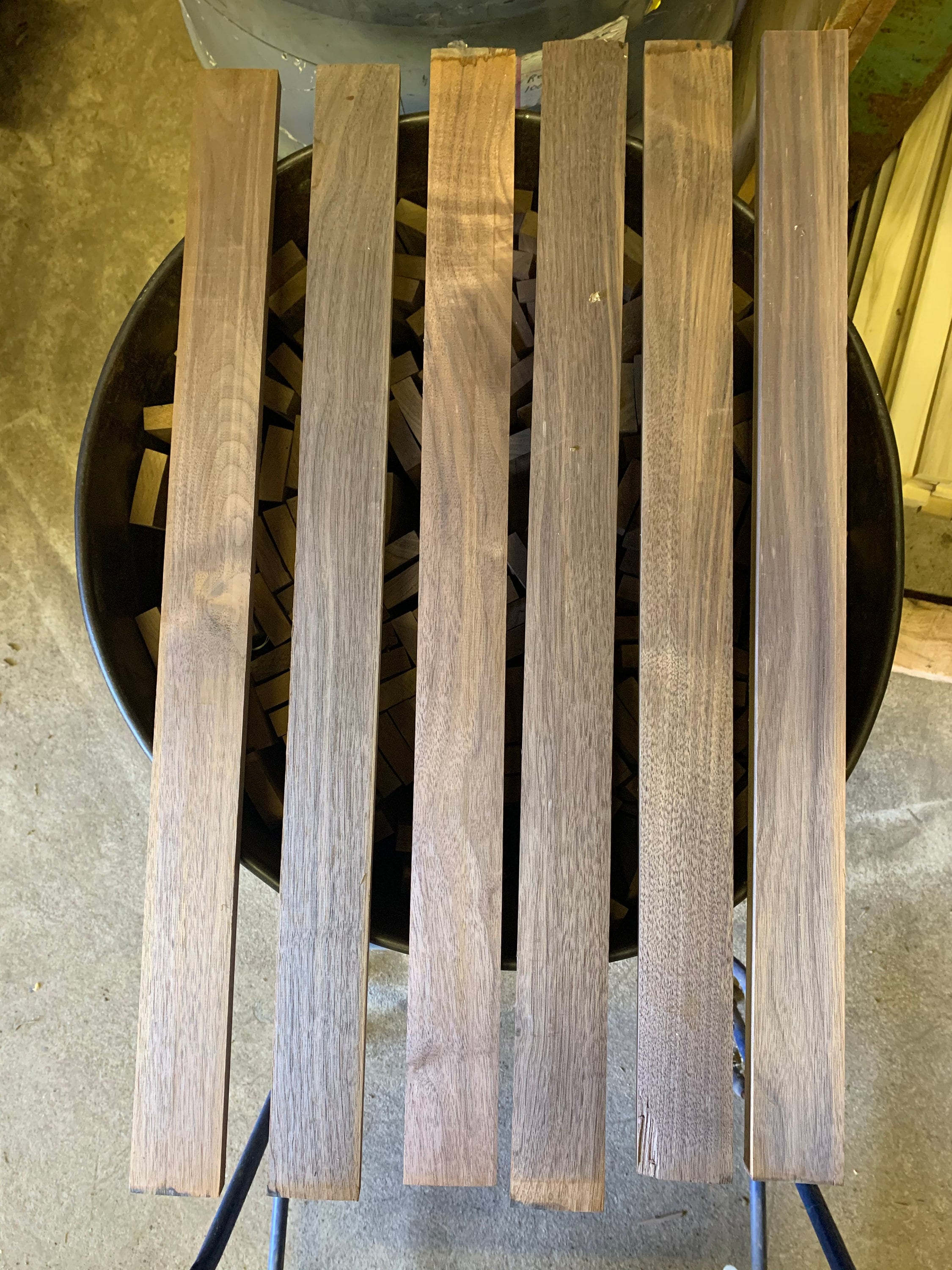 Curved Walnut Lumber Strips 3/4 x 2 1/4 x 30 Etsy