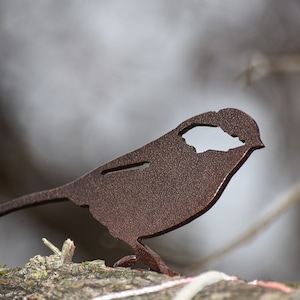 Carolina Chickadee Metal Bird Yard Garden Art - Gift - Free Shipping