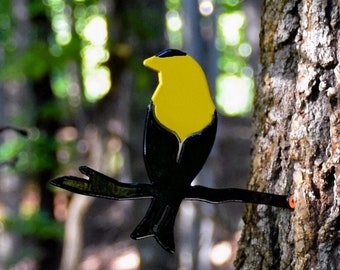 American Goldfinch Metal bird Yard Art - Free Shipping - Great Gift