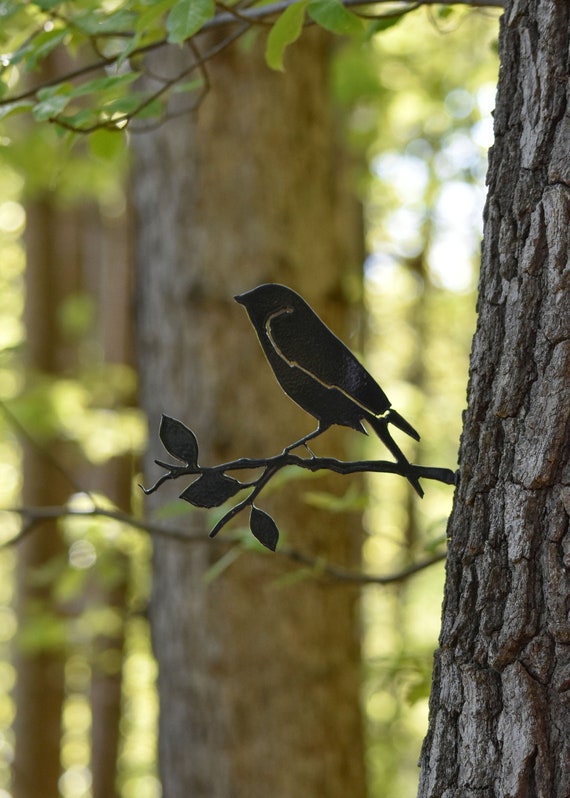 Eastern Bluebird Metal Bird Yard / Garden Art  - Gift - Free Shipping