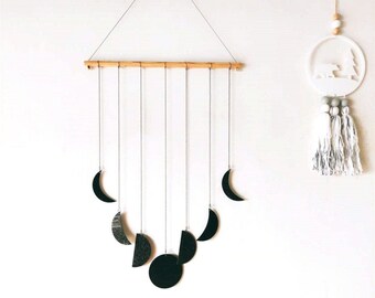 Gold Moon Wall Decor Etsy etsy