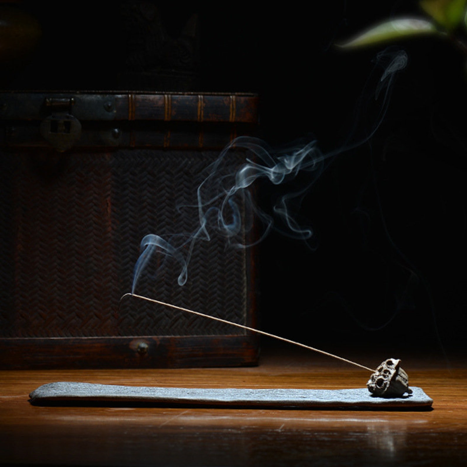 Long Japanese Incense Stick Holder Minimal Incense Burner Etsy