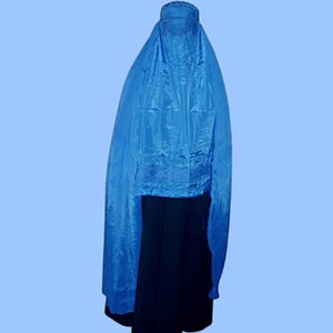Topi afghan bleu burqa de Chadri Jilbab, voile islamique fait main, caftan, hijab musulman, tenue modeste, burqa couvrante, vêtements pour femmes