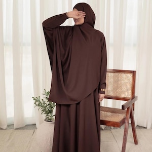 coat model dress for ladies Trench Coat Maxi Modest Dress - FARES - Khaki Green