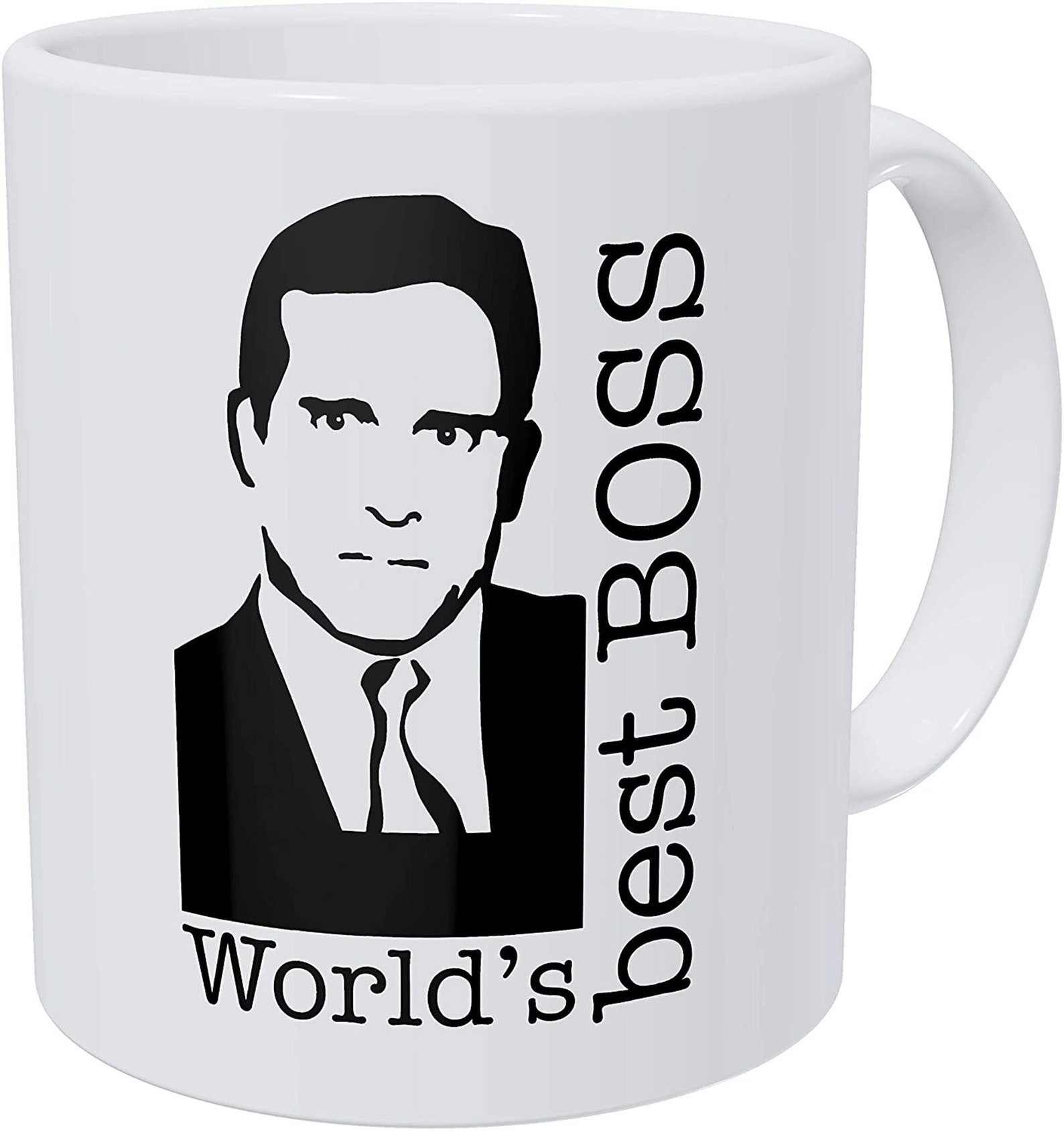 World's Best Boss The Office Michael Scott 11 Ounces 15 Etsy