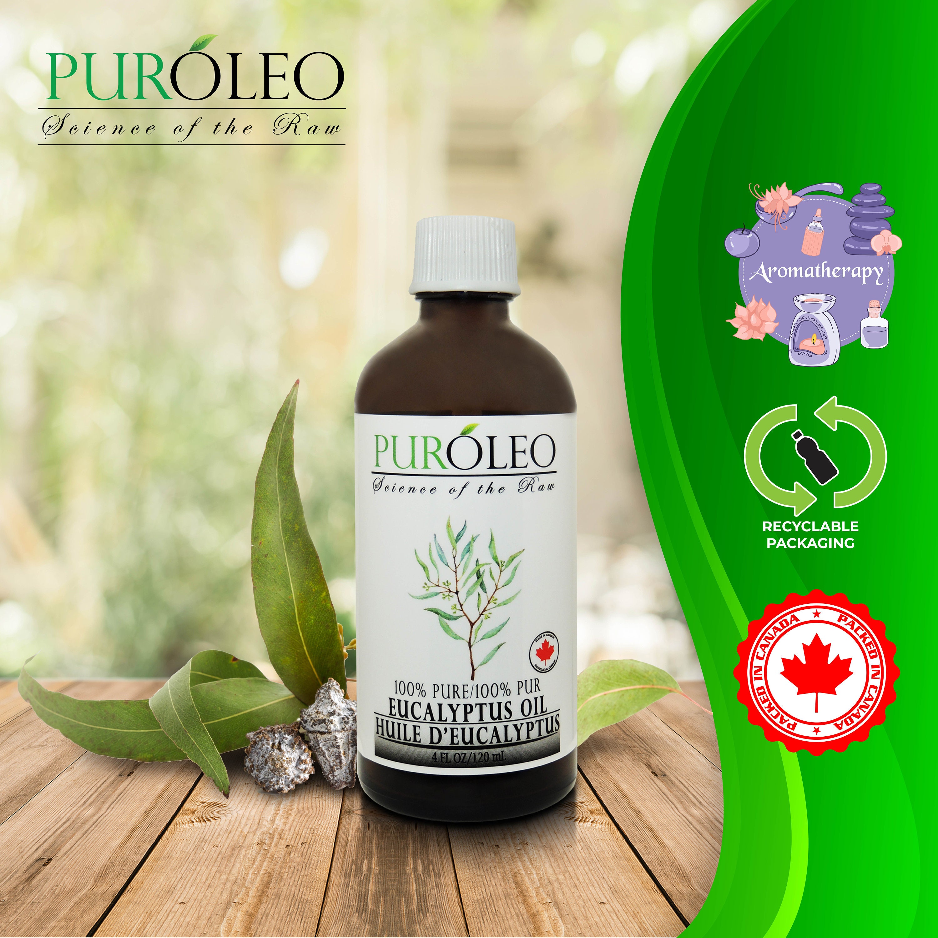 Eucalyptus Essential Oil 4 FL OZ/120 ML Large Bottle 100 Etsy