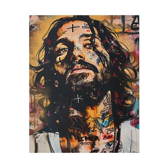 ジーザスイエス ジーザス 絵画 呪物 キリスト Jesus ジーザス イエス