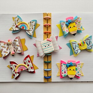 School Bows, Back to School Bows
