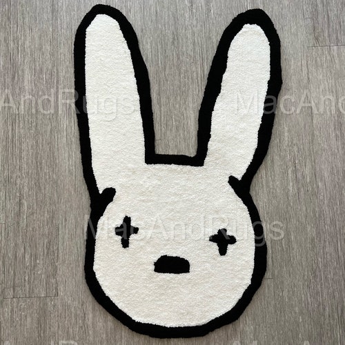 Bad Bunny Rug Etsy