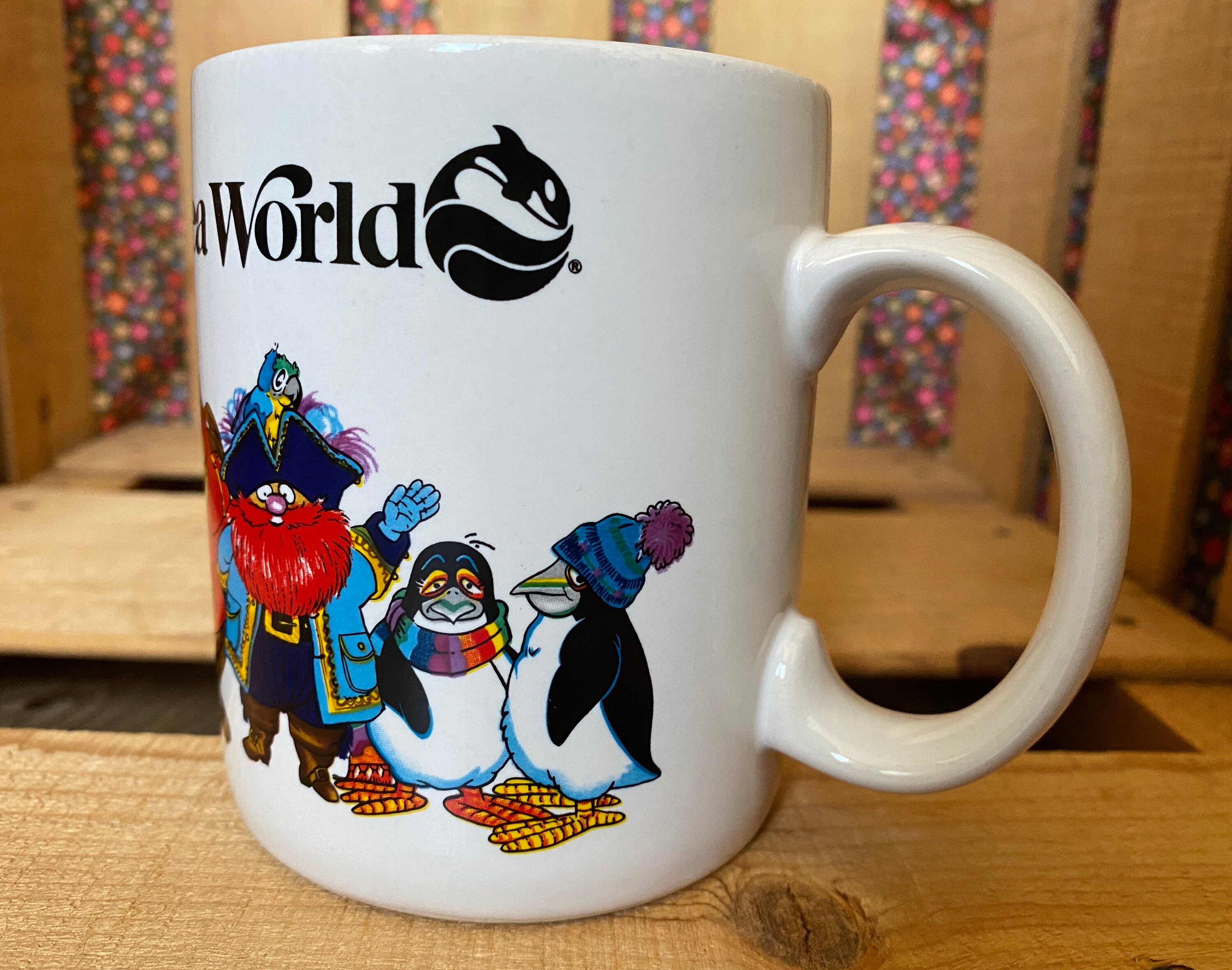 Seaworld Crew Mug 90's Souvenir Gift Coffee Mug Tea Cup Etsy