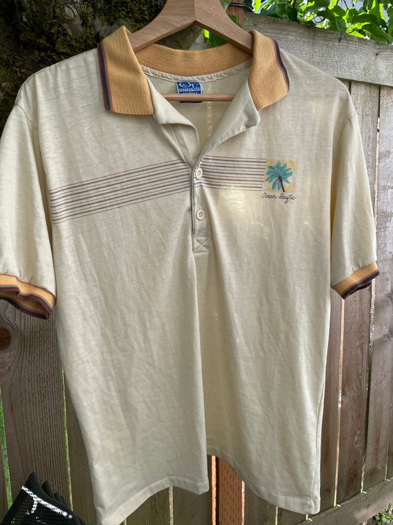 Vintage Ocean Pacific Polo Shirt - Size XL