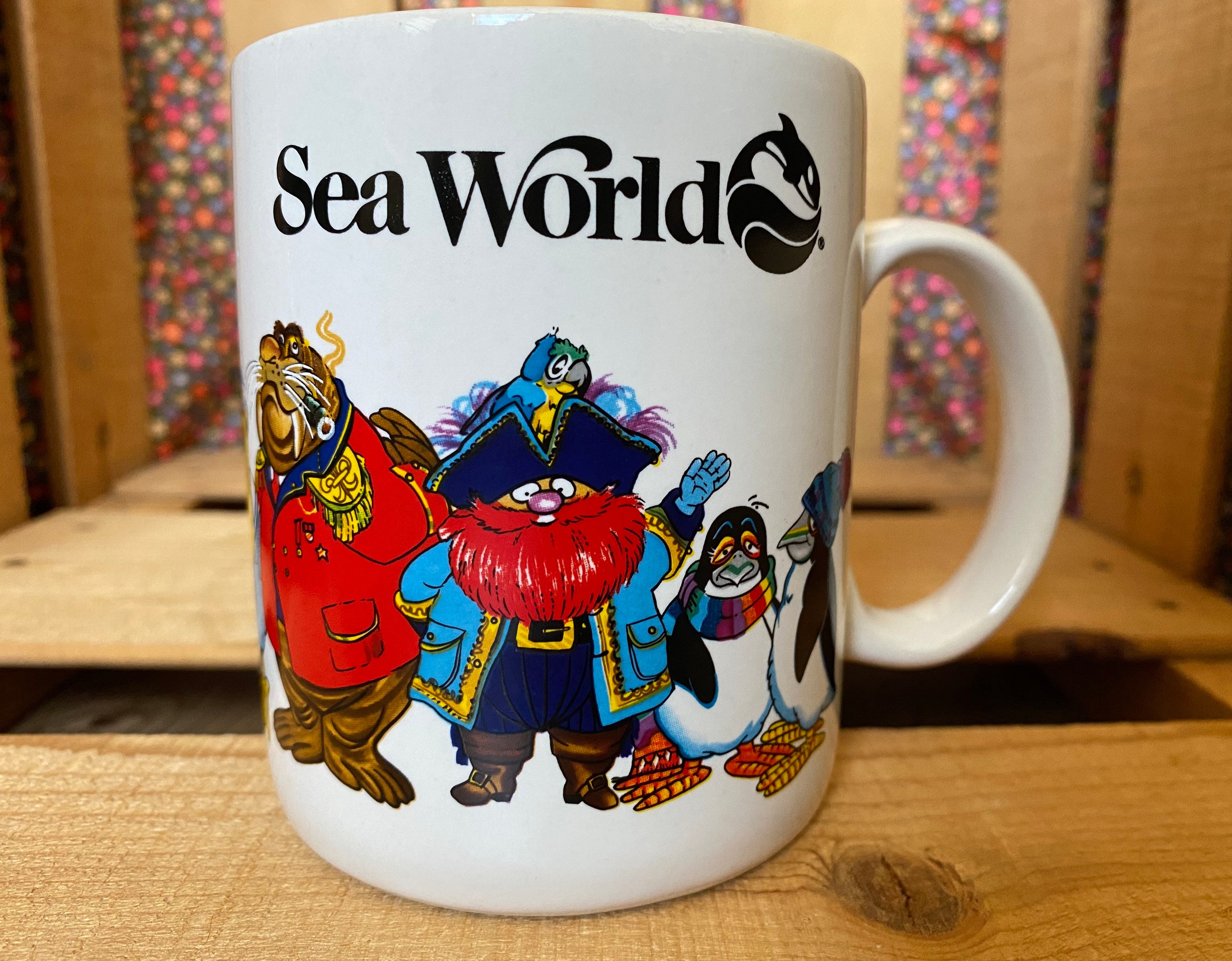 Seaworld Crew Mug 90's Souvenir Gift Coffee Mug Tea Cup Etsy