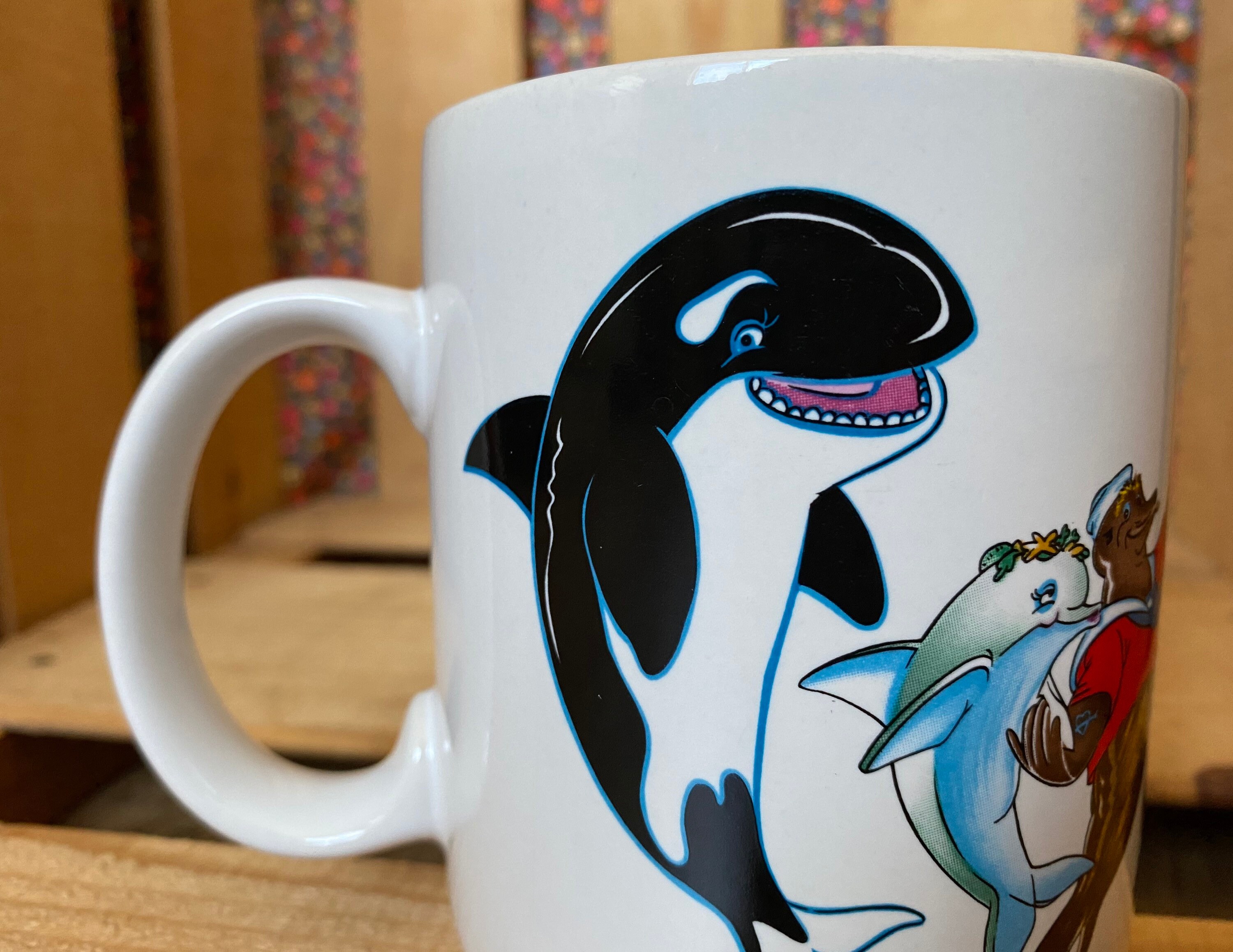 Seaworld Crew Mug 90's Souvenir Gift Coffee Mug Tea Cup Etsy