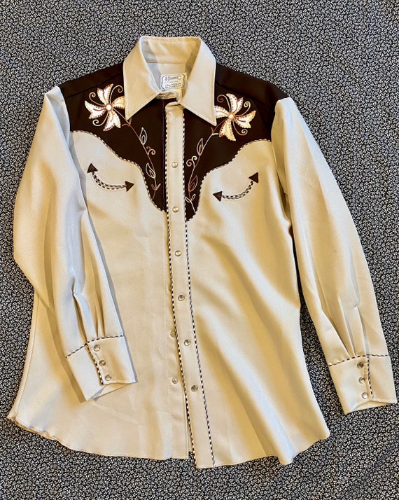 H Bar C Western Shirt (Vintage '70s)