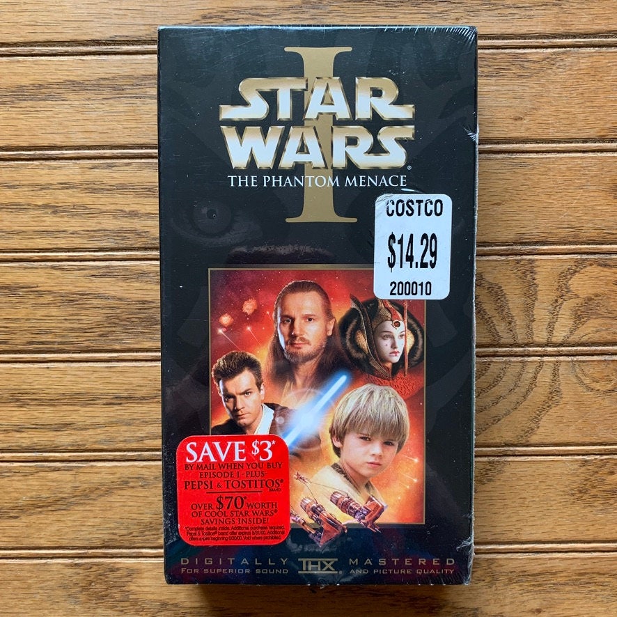 star wars trilogy vhs unopened
