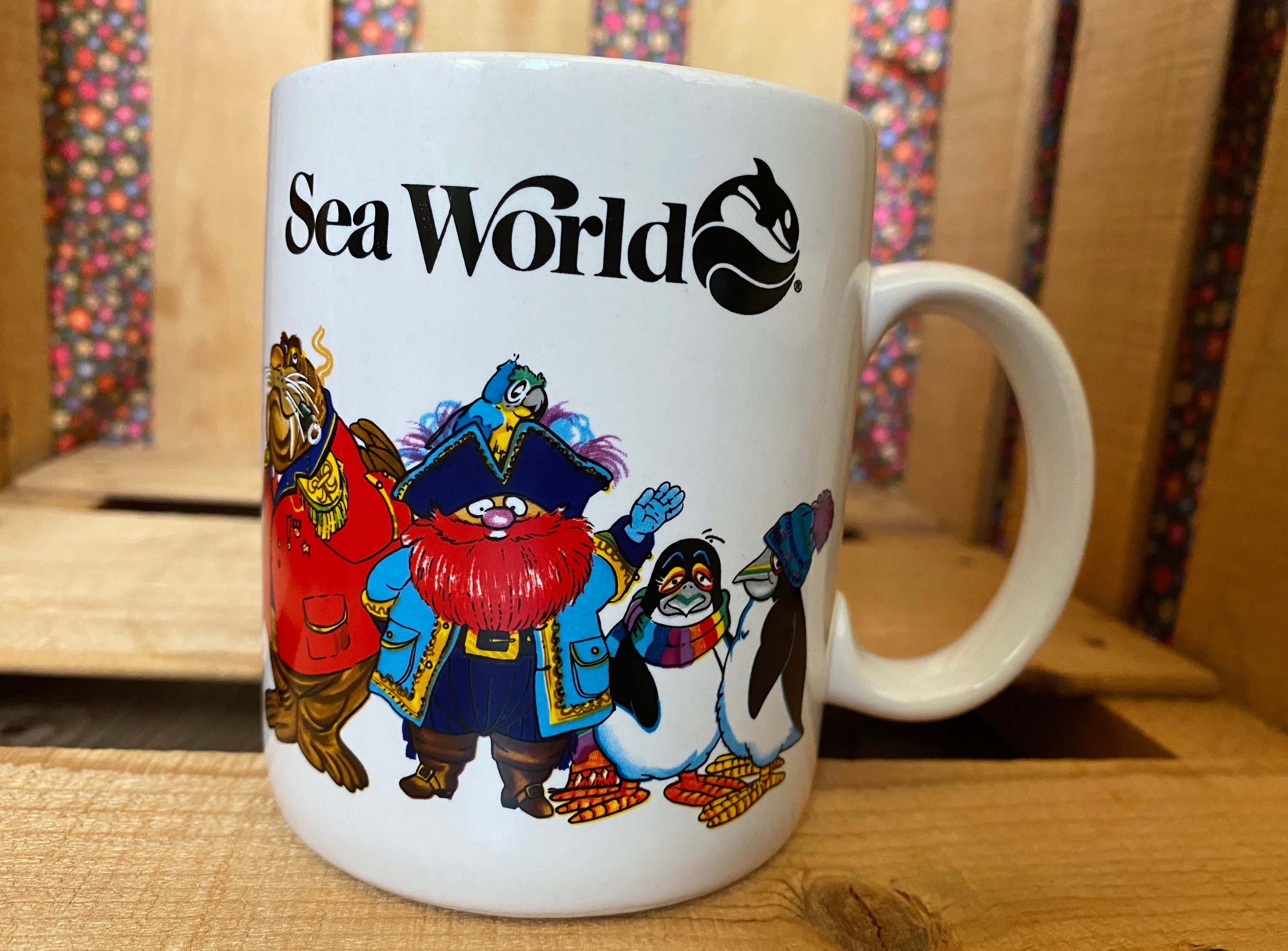 Seaworld Crew Mug 90's Souvenir Gift Coffee Mug Tea Cup Etsy