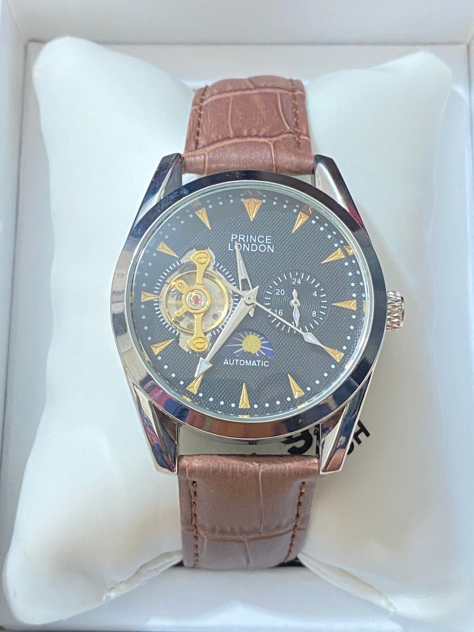 Vintage Mens Watch Gift for Him2 Optional Material Genuine Etsy