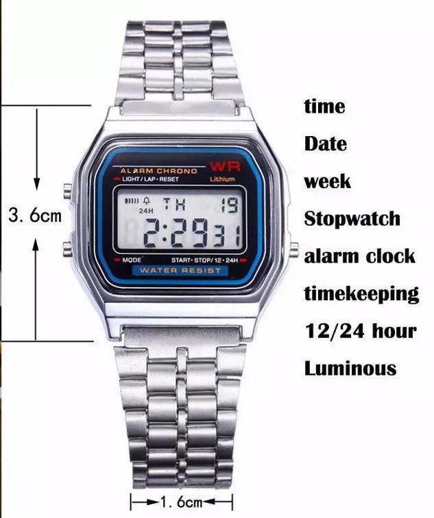change time in digital watch