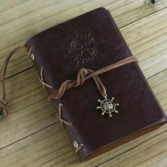 Pu Leather Planner Notebook, Leather Loose Notebook