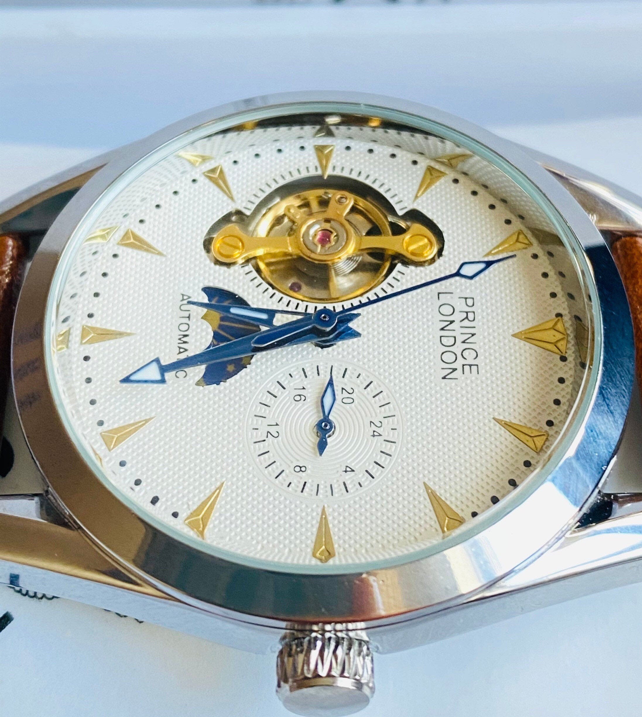 Vintage Mens Watch Gift for Him2 Optional Material Genuine Etsy