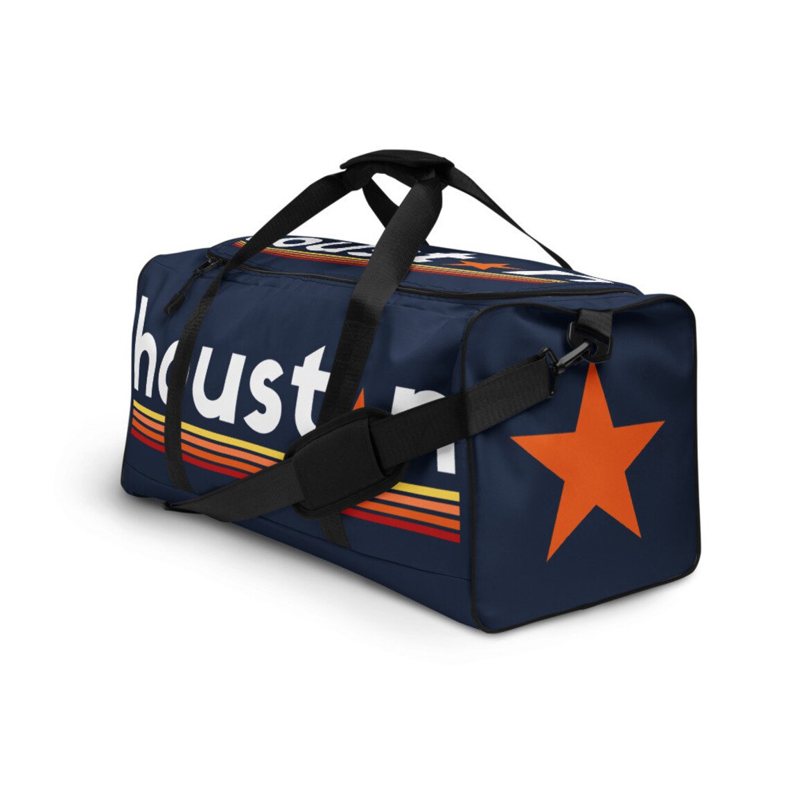 Houston Classic Duffle Bag Astros Baseball Retro Etsy UK