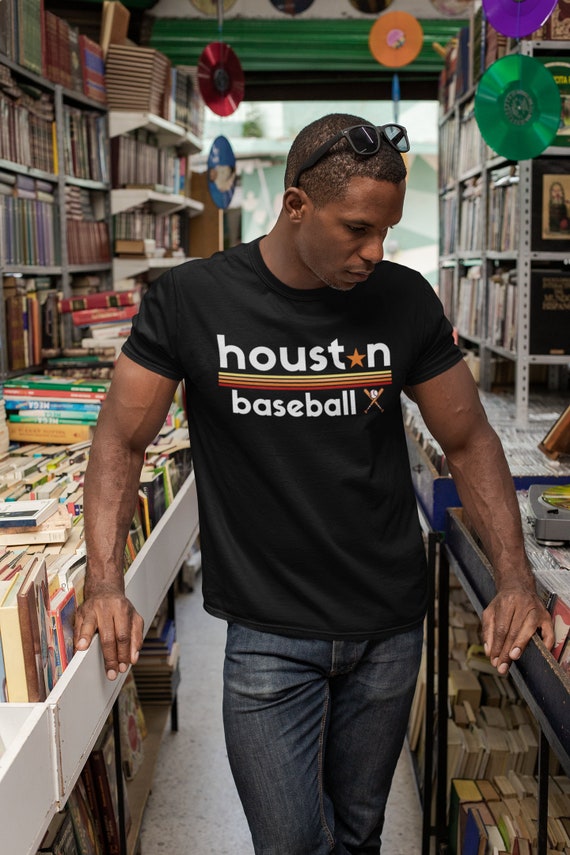 Houston Retro Baseball HTX H-town Astros HTX Short Sleeve T-shirt