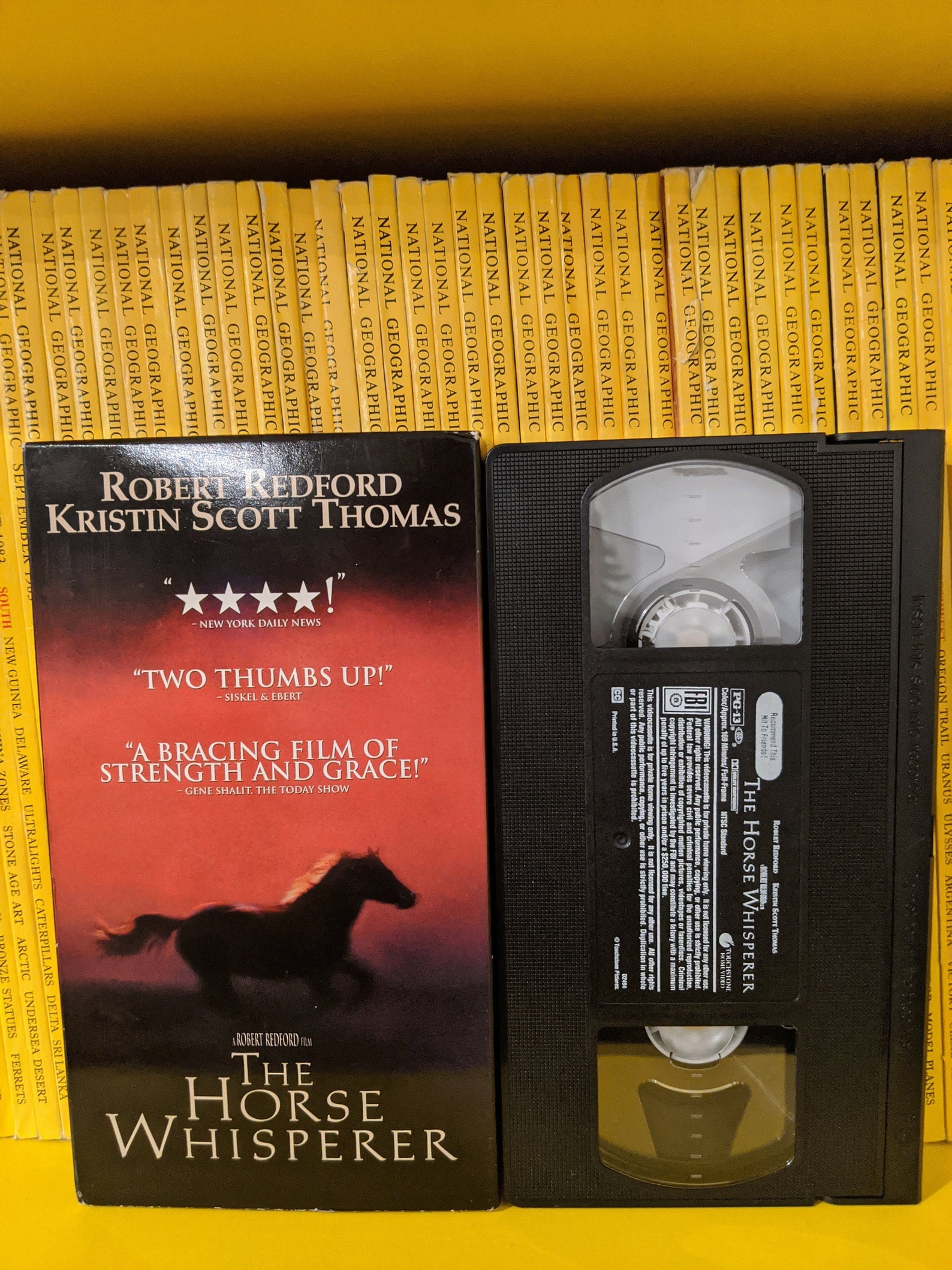 The Horse Whisperer 1998 Vintage Retro VHS Cassette Tape Etsy