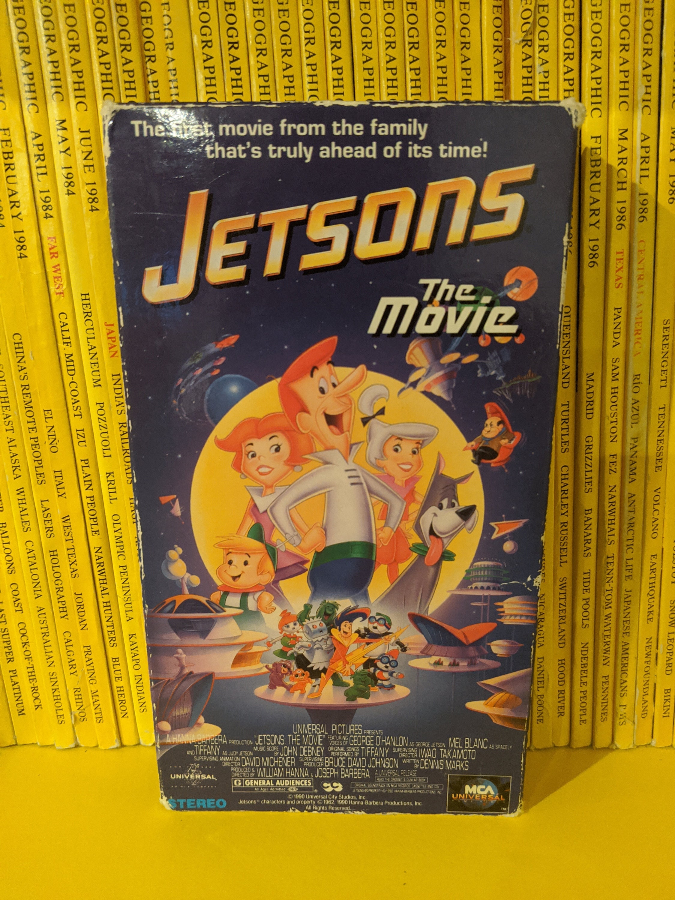 Opening To Jetsons The Movie 1990 Vhs Jetsons: The Movie 1990 Vintage Retro VHS Cassette Tape | Etsy