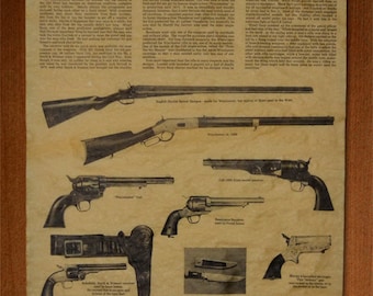 Armas del Viejo Oeste (14" x 16")