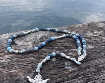The Fisherman | Handmade St. Peter Catholic Rosary with Hand Stained Wood Beads, Italian Crucifix | Verso l&#39;alto Crafts | Catholic Gift